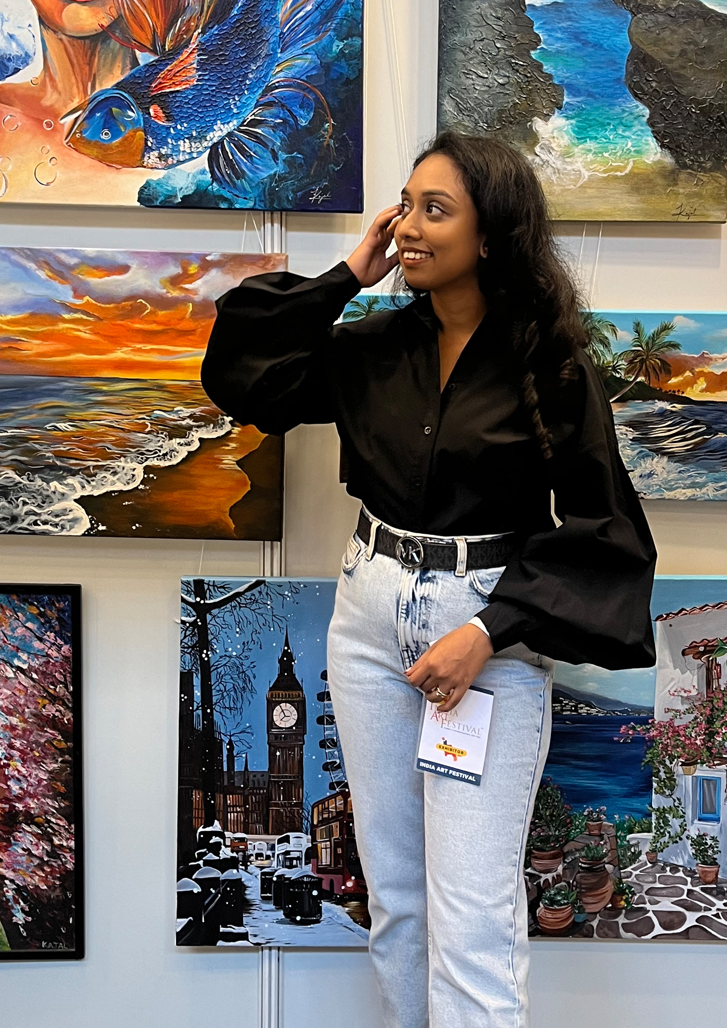 Artist at work